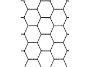 Afbeeldingen van Zeskantvlechtwerk, 500 x 1 mm, maaswijdte 13 mm, 10 meter, geplastificeerd groen 