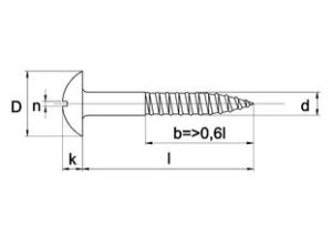 Afbeeldingen van Houtschroef, 2.0 x 10 mm, ronde kop, messing