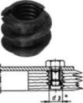 Afbeeldingen van Rampamoer, m4, 10 mm, din7965