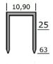 Afbeeldingen van PASLODE1 F16 Afwerknagels, verzinkt 3Mµ 1,6x25mm Serviceklasse 1