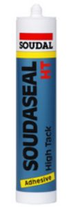 Afbeeldingen van Soudal Hybride Polymeer Soudaseal High Tack zwart 290ml