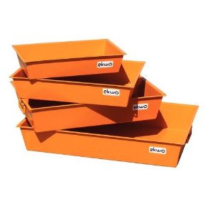 Afbeeldingen van Opvangbak oranje 25ltr 630x430x120