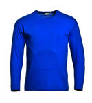 Afbeeldingen van Santino t-shirt lange mouw james royalblue