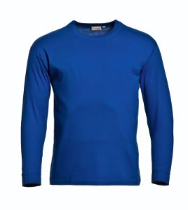 Afbeeldingen van Santino t-shirt lange mouw james royalblue