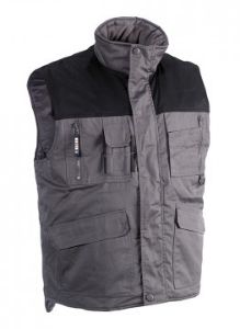 Afbeeldingen van Herock bodywarmer Donar grijs/zwart