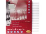 Afbeeldingen van Multo interieurpapier 23rings a4 muziek 100gram 50vel, 7310130 