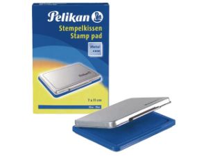 Afbeeldingen van Pelikan stempelkussen 2e 110x70mm blauw, 337709 