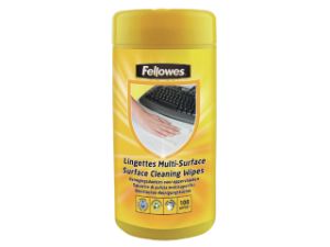 Afbeeldingen van Fellowes reinigingsdoekjes 100stuks dispenser, 9971509 