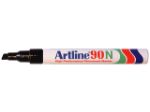 Afbeeldingen van Artline viltstift 90, 2 - 2.5 mm, 690203, schuin, zwart