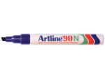 Afbeeldingen van Artline viltstift 90, 2 - 2.5 mm, 690201, schuin, blauw