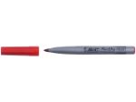 Afbeeldingen van Bic viltstift 1445 pocket, 1.1 mm, 8209001, rond, rood