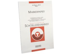 Afbeeldingen van Schoellershammer markerblok, a2, 75 gram, s857402, wit