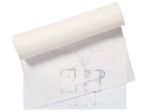 Afbeeldingen van Haza patroontekenpapier, 100 cm, 10 meter, 390130, rol, blanco