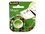 Afbeeldingen van 3M scotch plakband, 19 mm, 7.5 meter, 81975d, met tapehouder magic