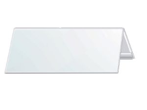 Afbeeldingen van Durable tafelnaambord, 105 x 297 mm, 805319, transparant