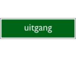 Afbeeldingen van Posta infobord pictogram, 165 x 44 mm, uitgang, 39069