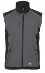 Afbeeldingen van Bodyw. softshell valthe grys/zw.2XL