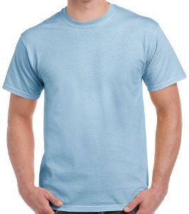 Afbeeldingen van Gildan t-shirt light blue S