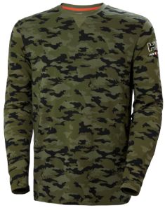 Afbeeldingen van Helly hansen longsleeve kensington camo