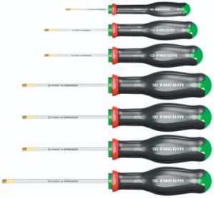 Afbeeldingen van Facom schroevendraaierset torx en resistrox 7dlg