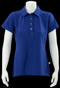 Afbeeldingen van Triffic dames polo solid korenblauw