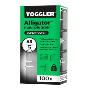 Afbeeldingen van Toggler Alligator muurplug Ø5mm