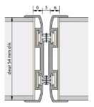 Afbeeldingen van Alprokon Brandwerend pendelprofiel Ferno-Tec no. 411 / 2400 mm