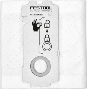 Afbeeldingen van Festool Filterzak SC-FIS-CT MINI/MIDI-2/5