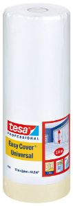 Afbeeldingen van tesa® 2-in-1: Maskeringsfolie met maskeringstape 4368 2600x17m