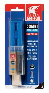 Afbeeldingen van Griffon Epoxylijm Combi Metaal Blister 24 ml