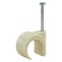 Afbeeldingen van Buisclip 16-19mm creme (20)