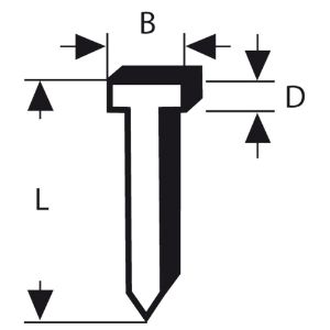 Afbeeldingen van Bosch Nagel type 48 1,8x14 (1000)