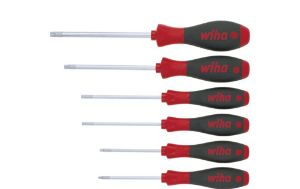 Afbeeldingen van Wiha Schroevendraaierset SoftFinish TORX® MagicSpring® 6-delig 362R