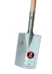 Afbeeldingen van IDEALSPATEN-BREDT Spade 275x175/170 mm Essen T-steel 85 cm