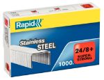 Afbeeldingen van Rapid nieten 24/8 rvs super strong 1000 stuks