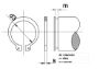 Afbeeldingen van Kelfort Zekeringsring voor as diameter 8mm