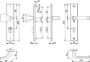 Afbeeldingen van HOPPE Veiligheids voordeurgarnituur London pc92 f1, 61g2236za/2214/113, met kerntrekbeveiliging