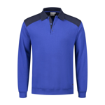 Afbeeldingen van Santino polosweater Tesla korenblauw/marine