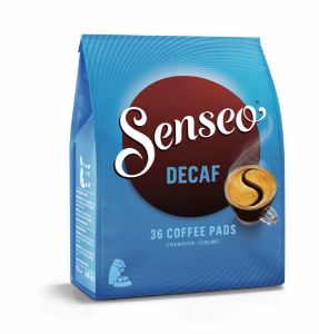 Afbeeldingen van Douwe Egberts Senseo cafeine vrij 36st (doos van 10)