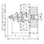 Afbeeldingen van fischer Gipsplaatplug GK25, 22mm