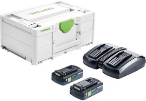 Afbeeldingen van Festool Energie set SYS 18V 2x4,0/TCL6DUO