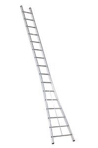 Afbeeldingen van Altrex Aluminium ladder - 1-delige enkele ladder Kibo  KEU 1 x 16