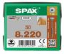 Afbeeldingen van SPAX Constructieschroef discuskop T-STAR plus staal T40 8 x 220