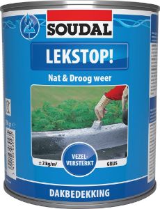 Afbeeldingen van Soudal Waterdichting dak Lekstop 4 kg