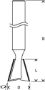 Afbeeldingen van Bosch Zwaluwstaartfrezen HM 14 x 12 x 8
