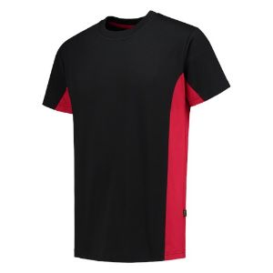 Afbeeldingen van TRICORP WORKWEAR T-Shirt Bicolor zwart/rood