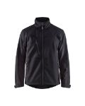 Afbeeldingen van Blåkläder Softshell jack 4950 zwart/grijs M