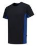 Afbeeldingen van Tricorp t-shirt bicolor marine/k.blauw