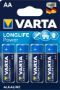 Afbeeldingen van Varta Batterij Longlife Power AA 1.5 V (4)