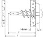 Afbeeldingen van fischer Gipsplaatplug met schroef GKM 12